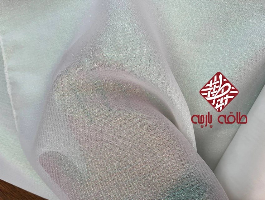 پارچه پرده ای کرپ اسکاچی هفت رنگ